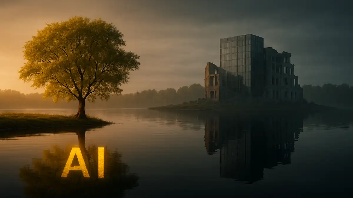 Czy AI przywróci wszystko na swoje miejsce. Fot. AI