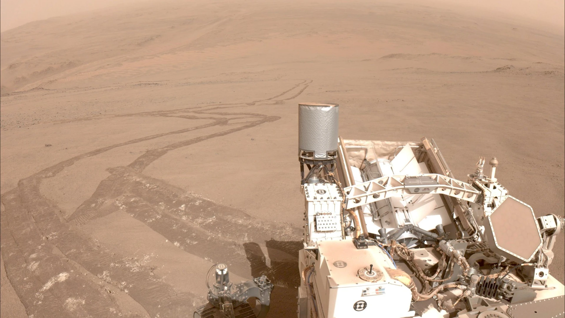 AI zaplanowała przejazd łazika na Marsie. Fot. NASA/ JPL